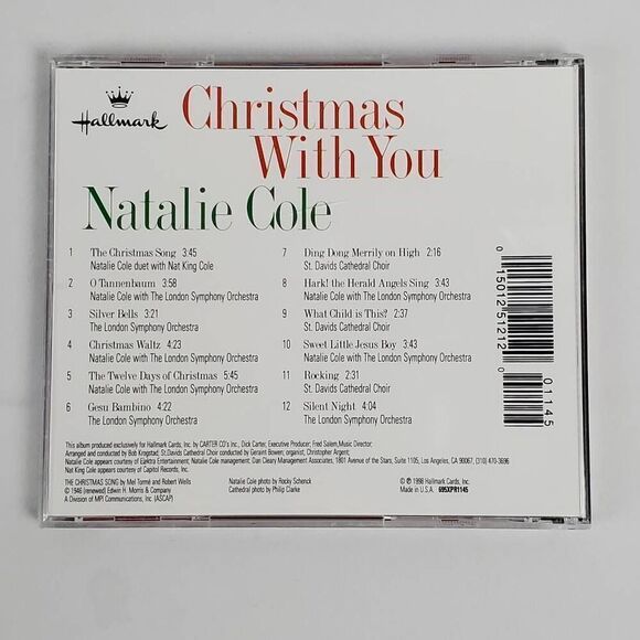 Christmas With You Natalie Cole [CD] - Picture 4 of 4